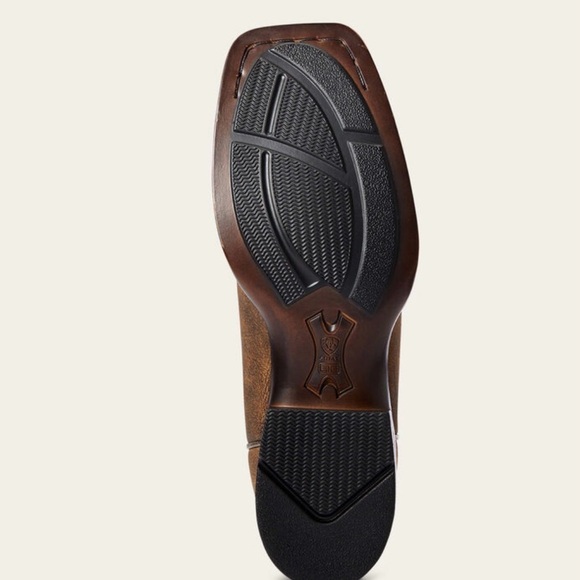 Ariat PrimeTime Western Boots Tack Room Brown Cowgirl Leather - Picture 3 of 13